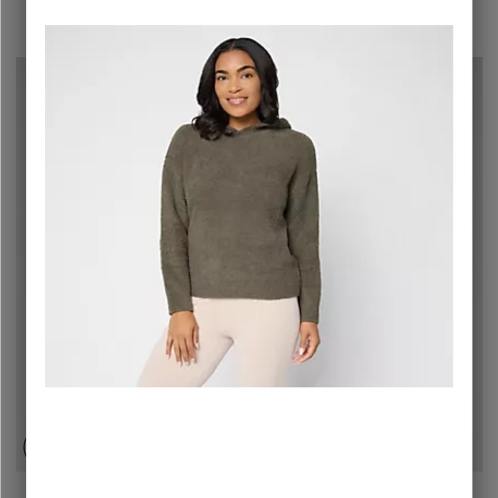 NWT Barefoot Dreams cozychic teddy Pullover